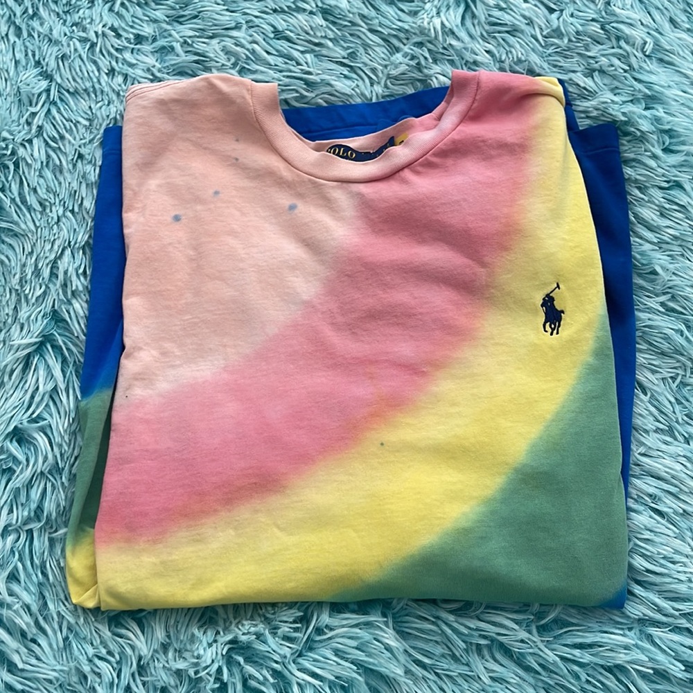 Women’s tie-dye Polo Ralph Lauren long sleeve